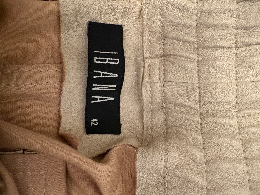 IBANA - leren broek - maat 42, Overige kleuren, Maat 42/44 (L), IBANA, Ophalen of Verzenden