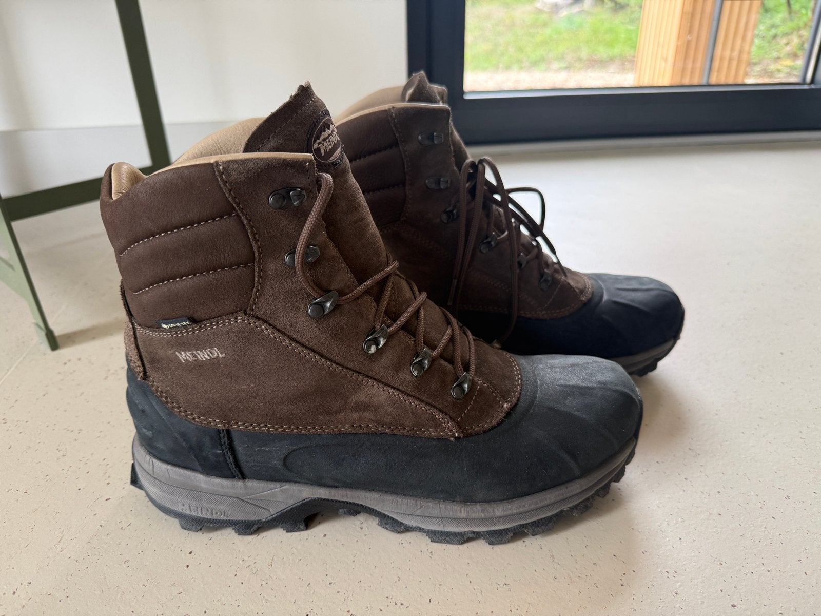 Meindl winterschoenen - Maat 45 - Bruin, Ophalen of Verzenden, Zo goed als nieuw, Bruin, Boots