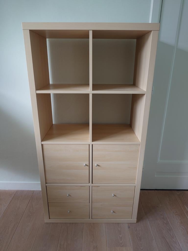 IKEA Kallax Kast met Lades - Gebruikt, Huis en Inrichting, Kasten | Boekenkasten, Ophalen, Met plank(en), Gebruikt, 100 tot 150 cm