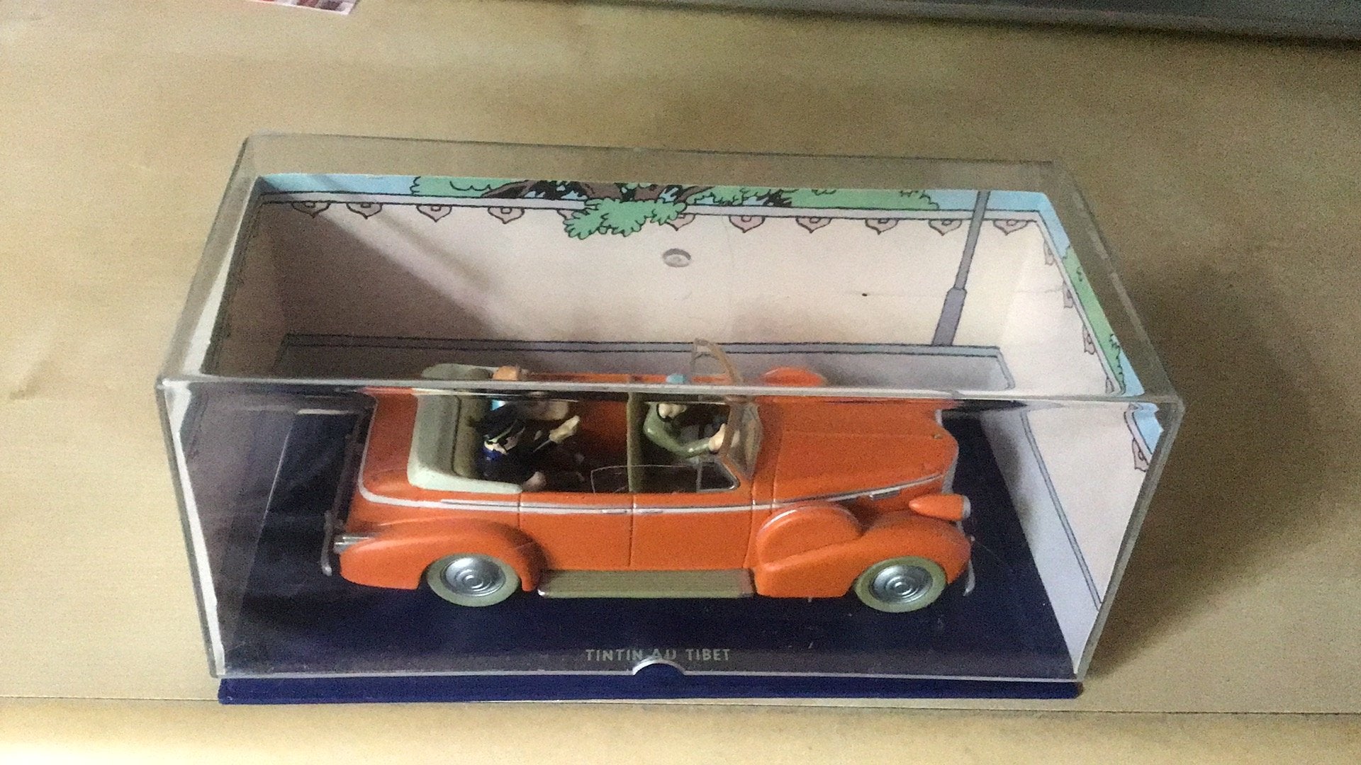 KUIFJE MODEL TINTIN AU TIBET GEEN ATLAS !! HERGE- MOULINSART, Ophalen of Verzenden, Zo goed als nieuw, Auto, Overige merken