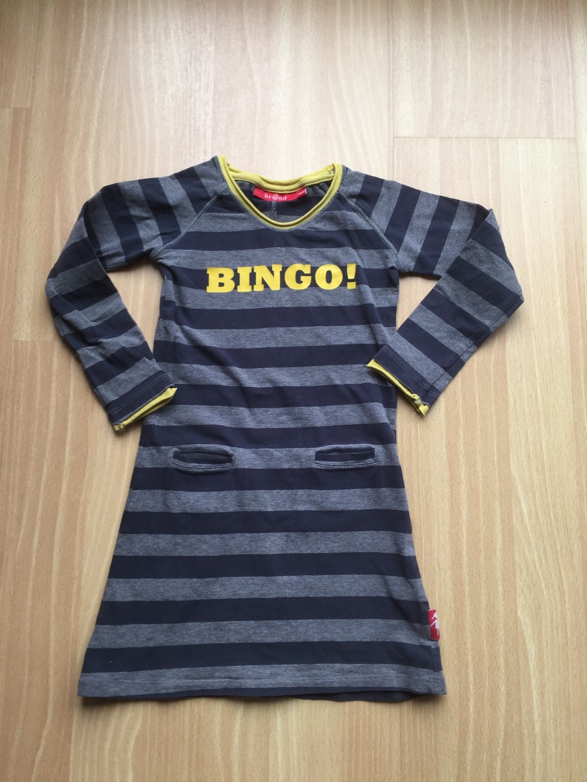 Brand jurk bingo zgan maat 110 / 116, Ophalen of Verzenden, Zo goed als nieuw, Meisje, Jurk of Rok