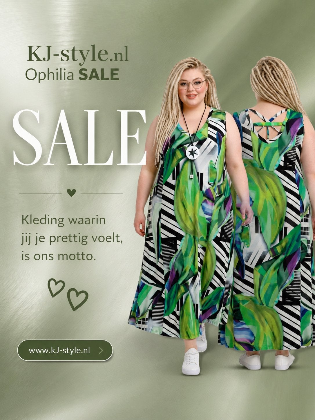 Zomer Sale: Comfortabele en stijlvolle jurken en tunieken, Kleding | Dames, Grote Maten, Ophalen of Verzenden, Nieuw, Meerkleurig