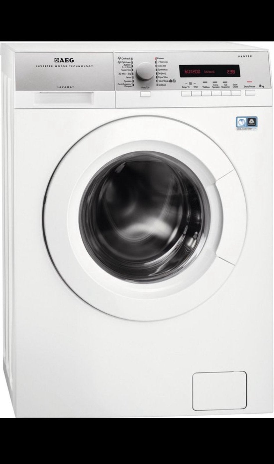 AEG Lspecial8 Wasmachine - Goed werkend, ophalen in Elburg, Ophalen, 1200 tot 1600 toeren, Gebruikt, 8 tot 10 kg