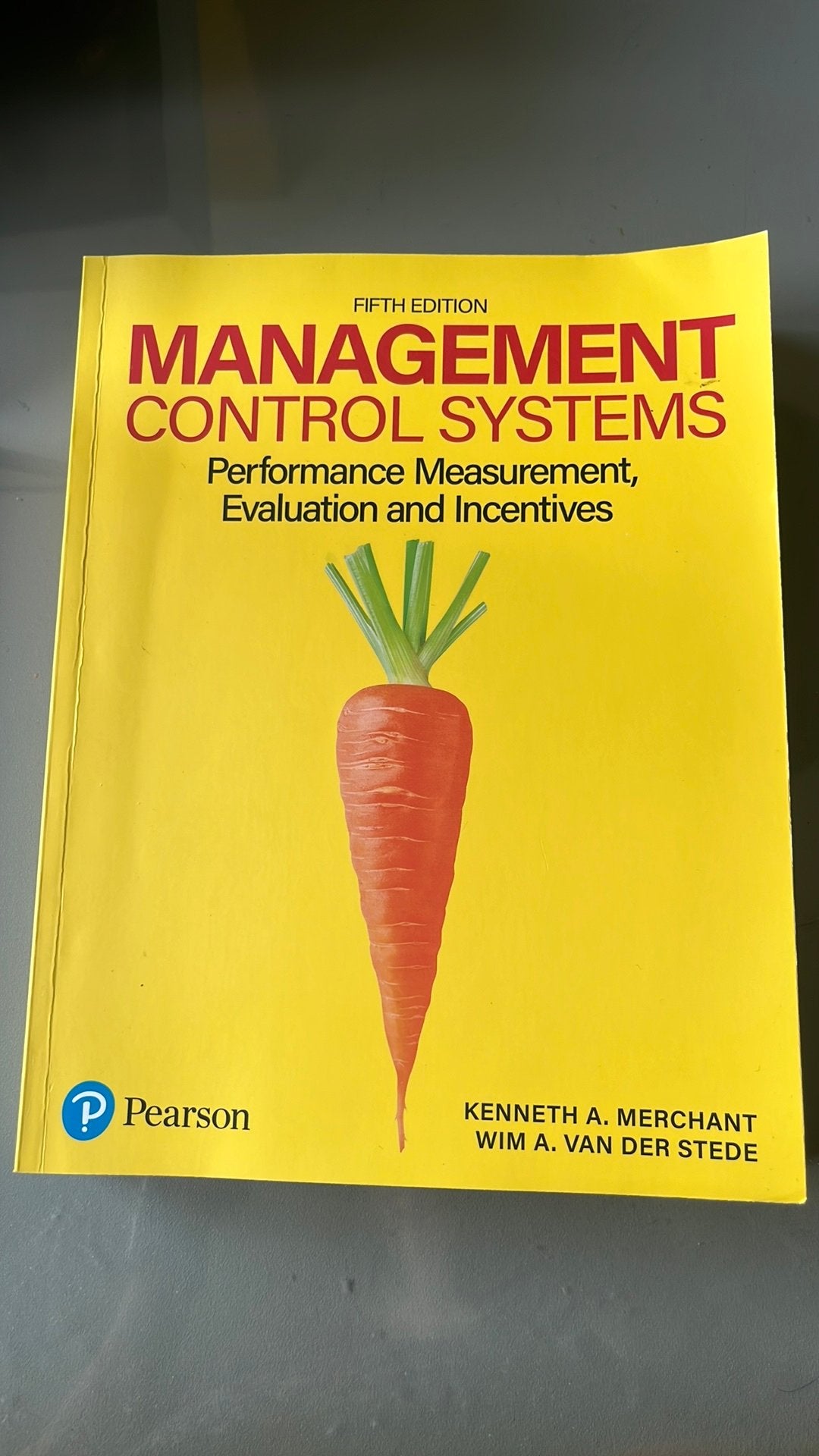 Management Control Systems - 5th Edition, Ophalen of Verzenden, Gamma, Zo goed als nieuw, Niet van toepassing