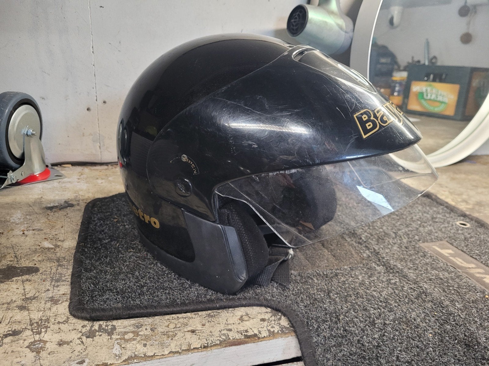 Leuke helm, Ophalen, Gebruikt