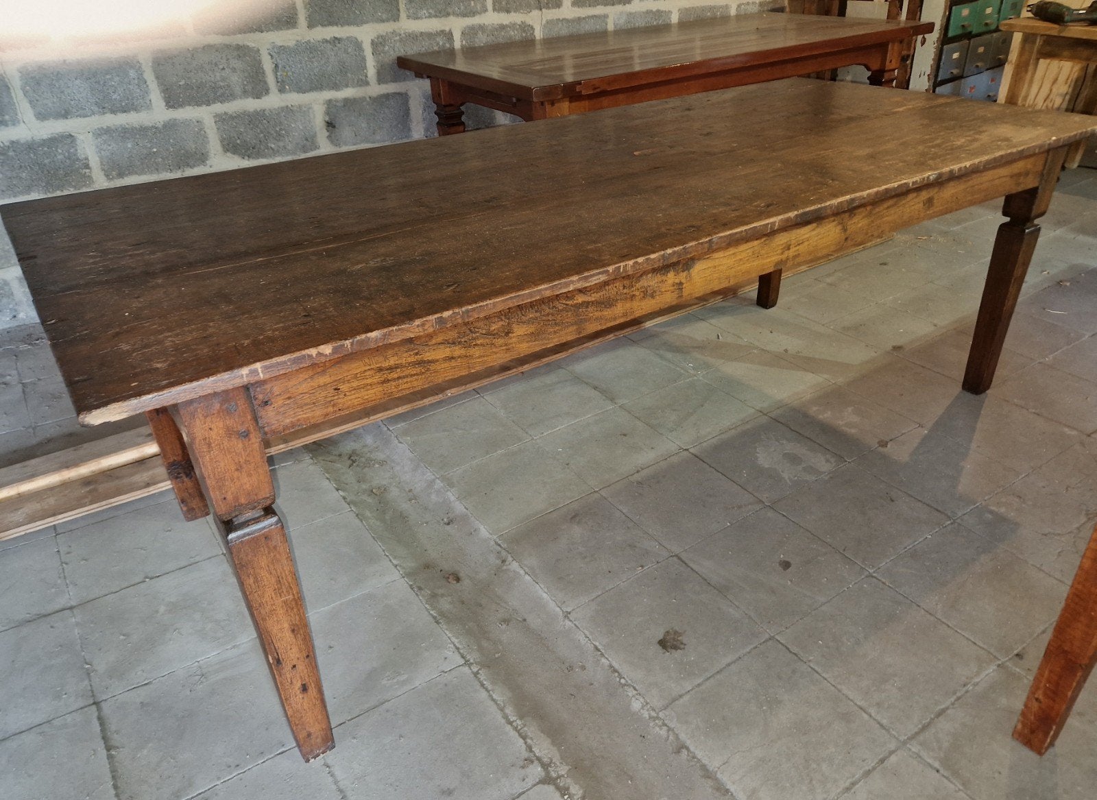 Mooie Franse kloostertafel eettafel, Ophalen