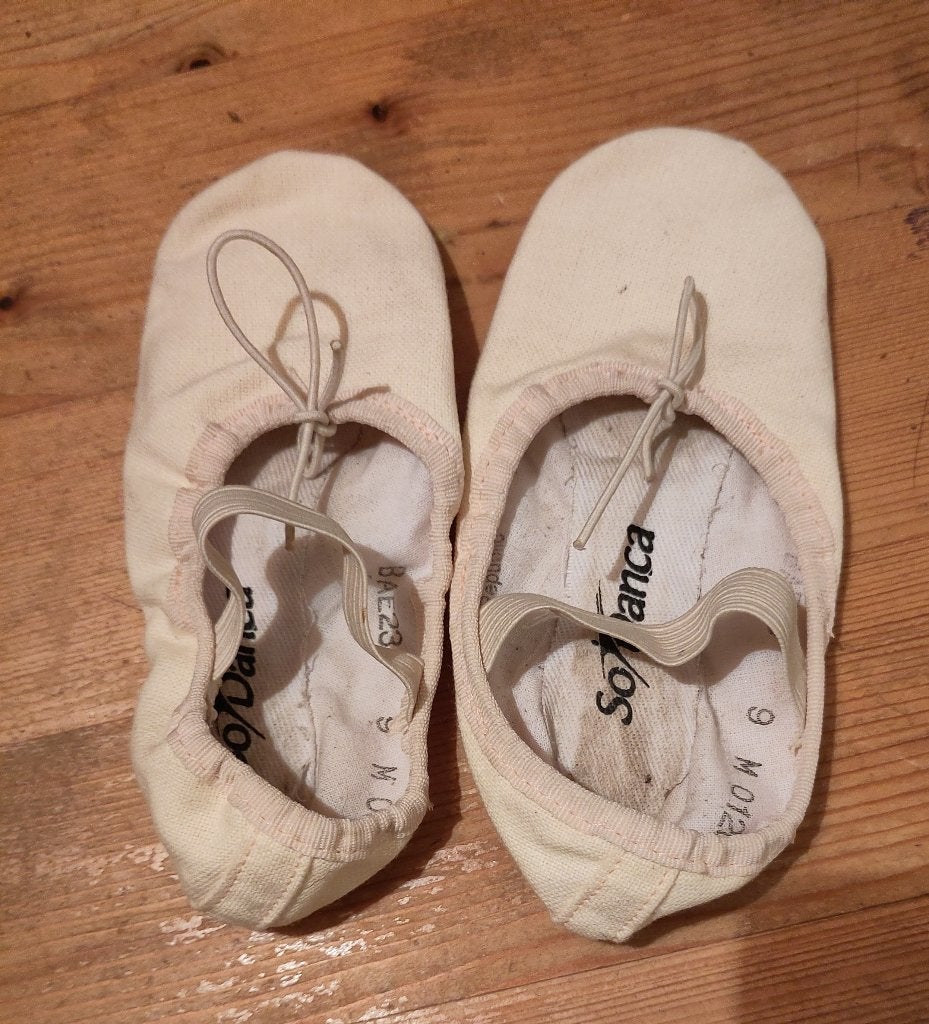 Balletschoenen mt 27, Ophalen, Gebruikt, Schoenen