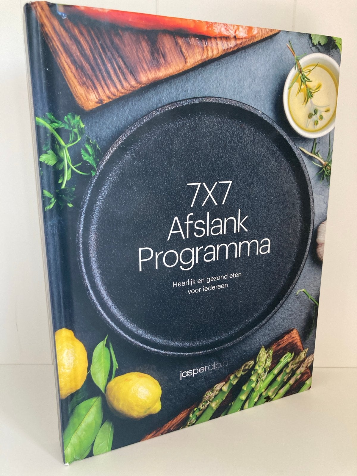7x7 Afslank Programma Jasper Alblas Heerlijk en gezond eten, Boeken, Hoofdgerechten, Verzenden, Zo goed als nieuw, Gezond koken