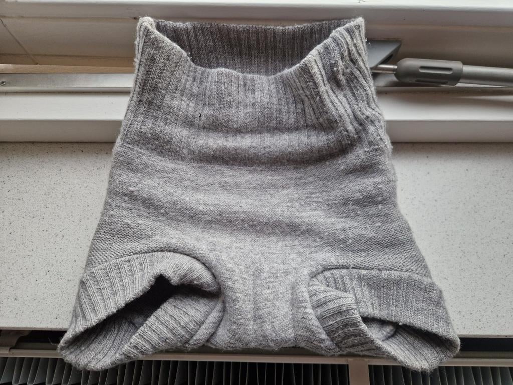 Disana wolbroek grijs 98/104 (wasbare luiers), Kinderen en Baby's, Ophalen of Verzenden, Zo goed als nieuw, Disana