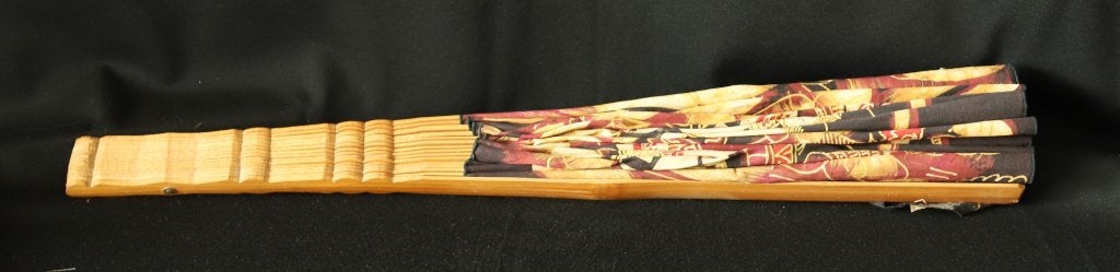 Waaier, Overige typen, Ophalen of Verzenden, Papier/karton, 60 cm