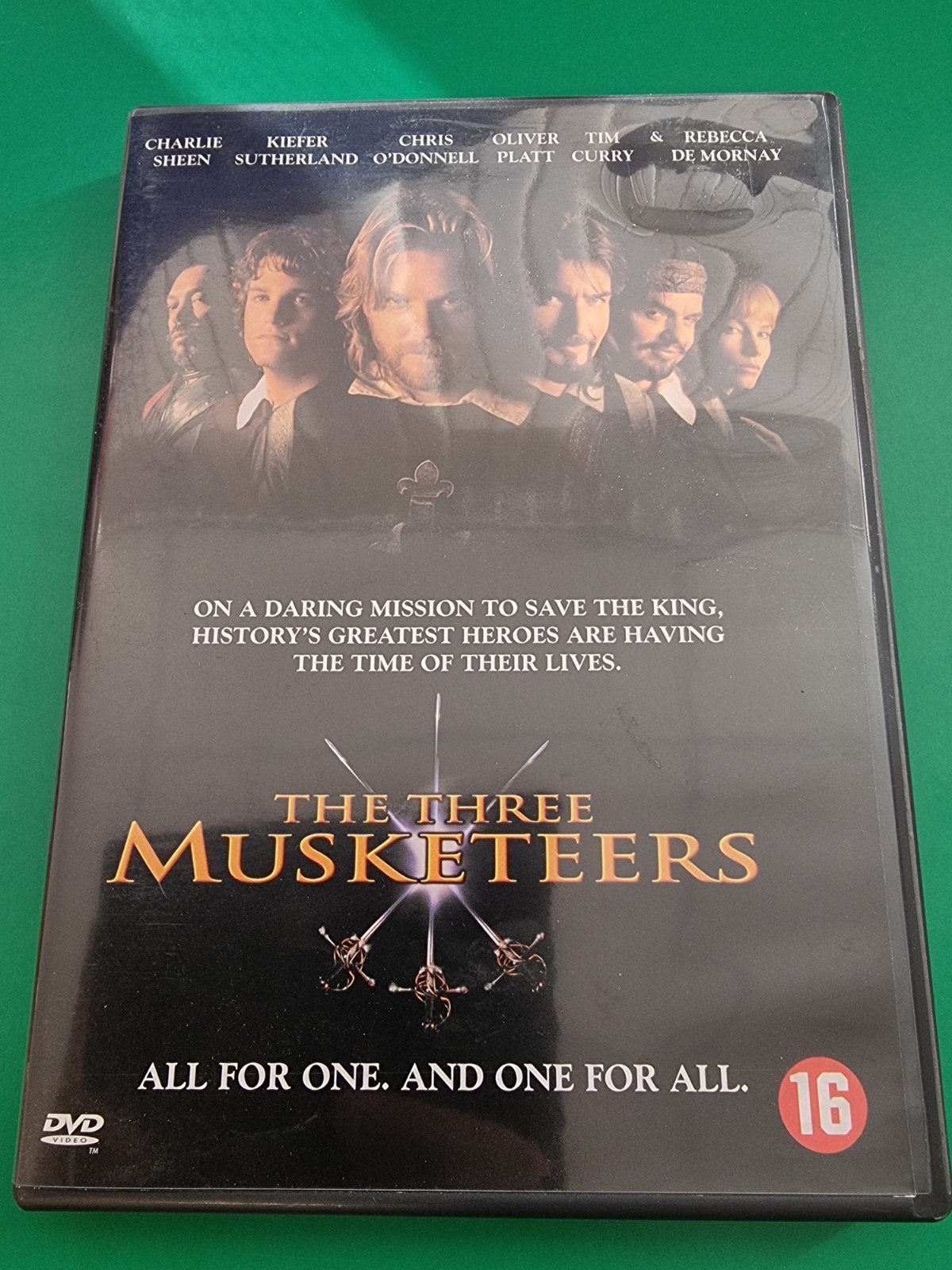 The Three Musketeers (DVD) - Zo goed als nieuw, Engels, Vanaf 16 jaar, Nederlands, Overige genres