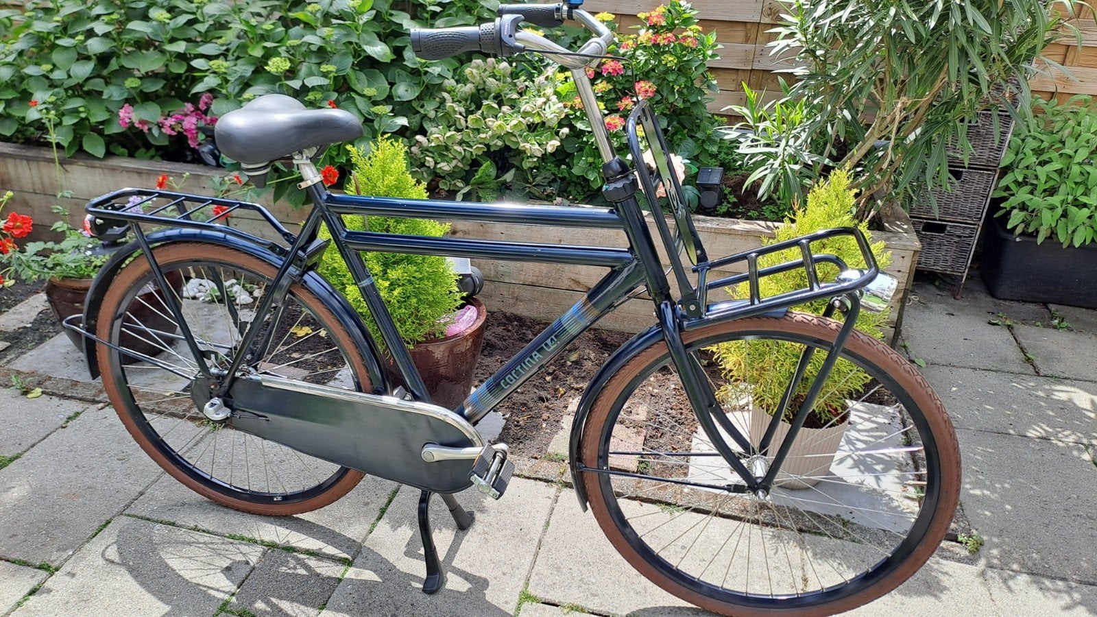 Mooie Cortina Herenfiets, Fietsen en Brommers, Fietsen | Jongens, Ophalen, Zo goed als nieuw, 26 inch of meer, Versnellingen