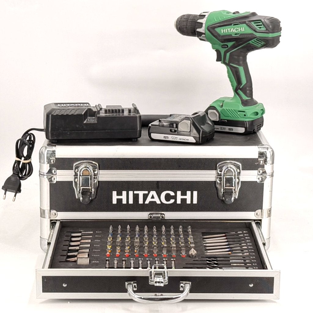 Hitachi DS18DJL Boor-/Schroefmachine + koffer en accessoires, Hitachi, Gebruikt, Support@hitachi.com, Hitachi, Ltd.
6-6, Marunouchi 1-chome, Chiyoda-ku
Tokyo 100-8280
Japan