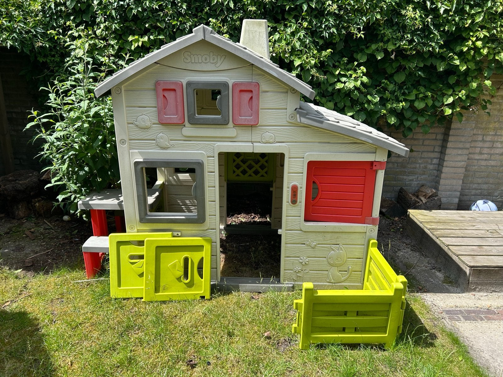 Smoby speelhuisje, Ophalen, Gebruikt, Plastic