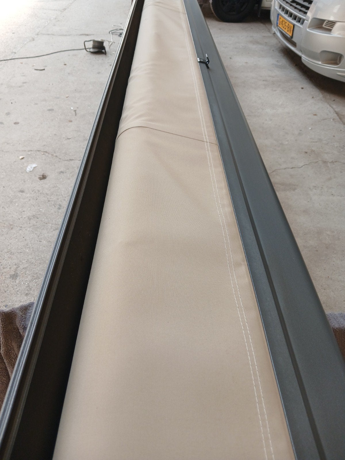 pergola zonnescherm erhardt op staanders 550 x 420., Ophalen