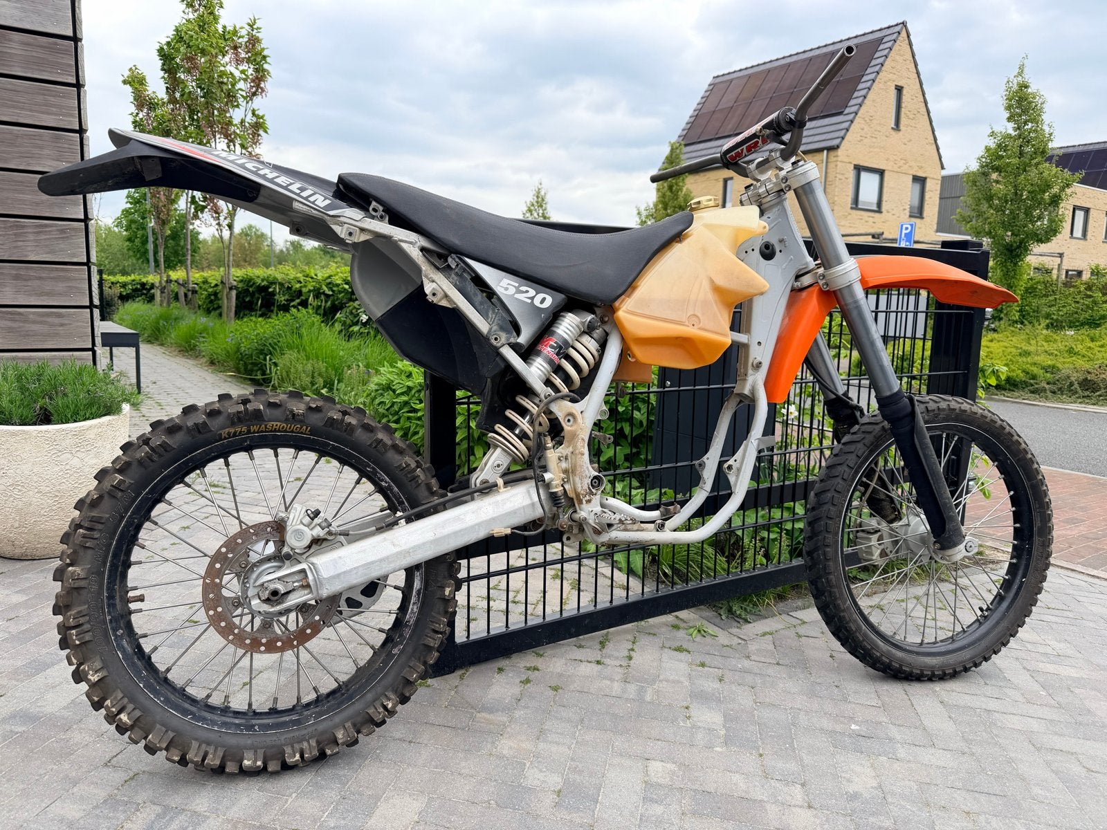 KTM 520 EXC Crossmotor Rijwielgedeelte, Ophalen, Gebruikt