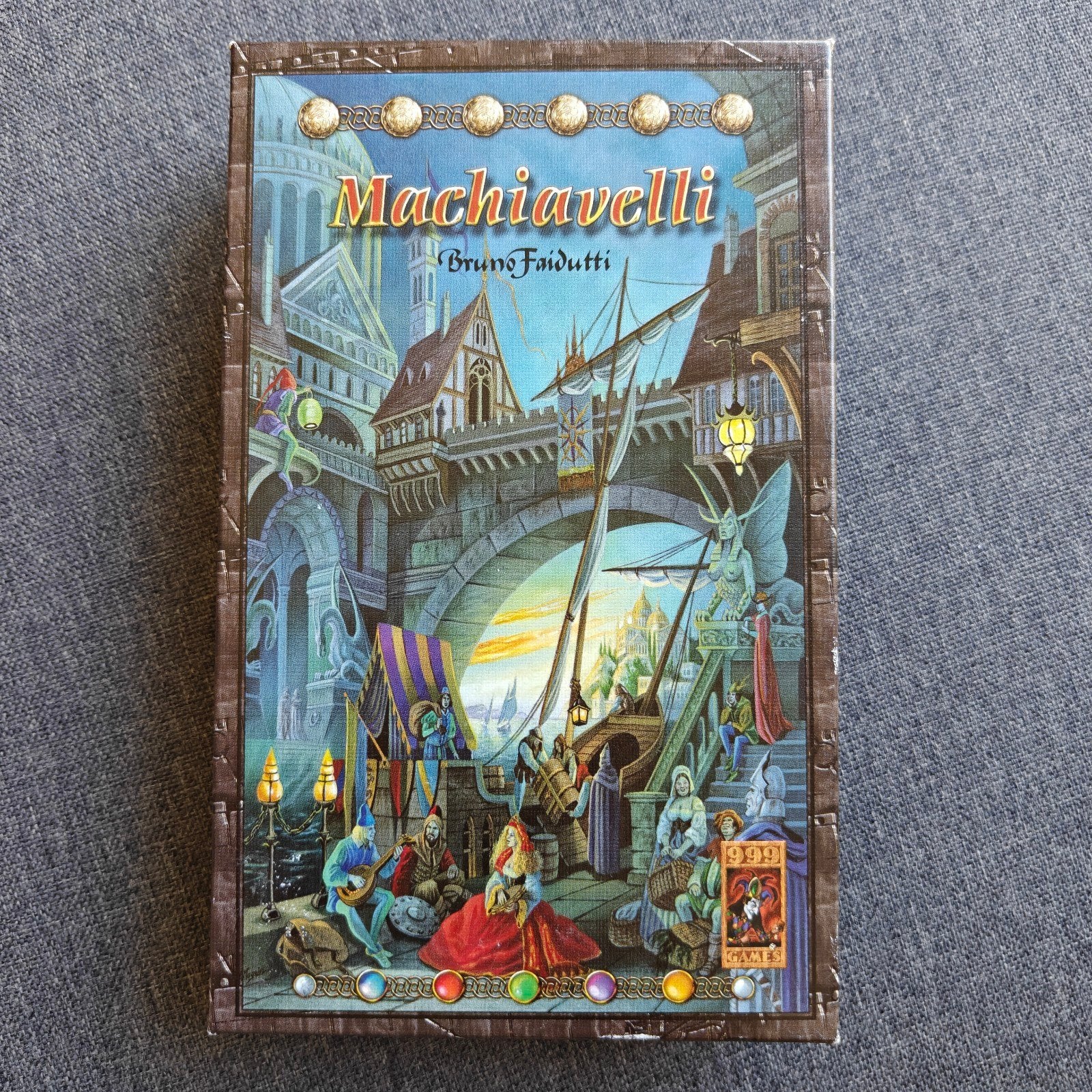 Machiavelli Kaartspel - 999 games Compleet en in Goede Staat, Vijf spelers of meer, Ophalen of Verzenden, Gebruikt, 999 Games