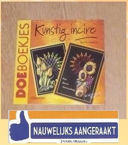 DoeBoekjes Kunstig incire - Nellie Snellen, Ophalen of Verzenden, Zo goed als nieuw, Scrapbooking en Knutselen, Nellie snellen