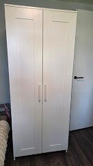Kast - Brimnes - Kledingkast, Ophalen, 100 tot 150 cm, Zo goed als nieuw, 150 tot 200 cm