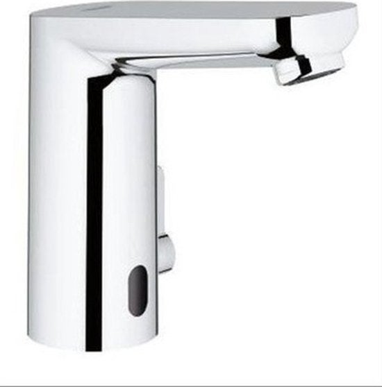 Grohe Euroeco Cosmopolitan E 6V Infrarood Wastafelkraan, Ophalen, Gebruikt, Chroom, Kraan