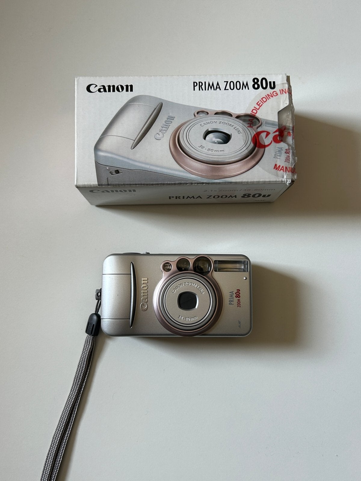 Canon Prima Zoom 80u, Ophalen of Verzenden, Zo goed als nieuw, Compact, Canon