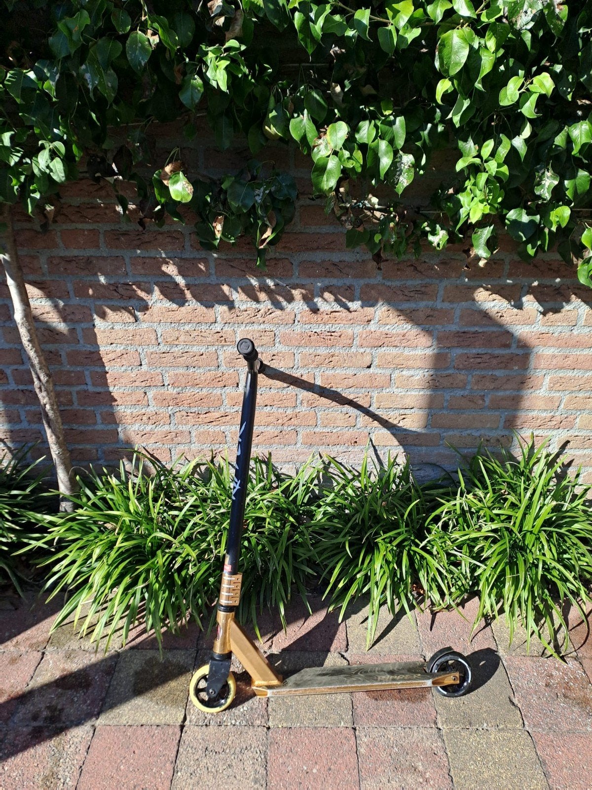 Ripper Stuntstep - Zwart/Goud, Fietsen en Brommers, Steps, Ophalen, Gebruikt, Overige typen, Ripper