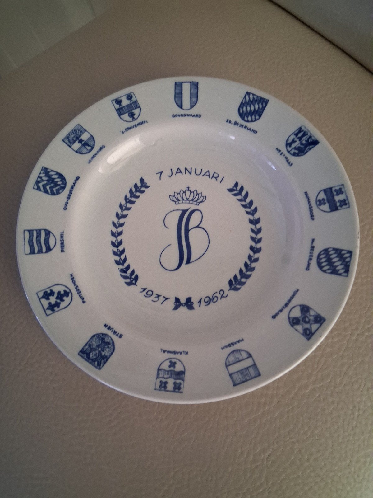 antiek aardewerk bordje plateel, Ophalen