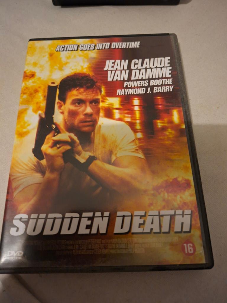 Sudden Death DVD - Jean-Claude Van Damme Actie, Vanaf 16 jaar, Ophalen of Verzenden, Gebruikt, Actie