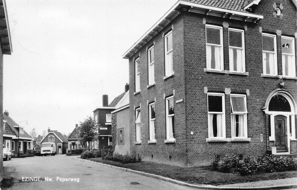 500 Ezinge - Nw.Peperweg, Ophalen of Verzenden, 1960 tot 1980, Gelopen, Groningen