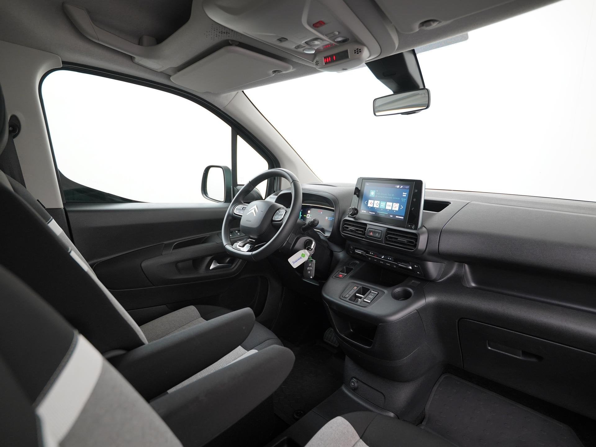 Citroen ë-Berlingo Shine 50kWh | SOH 100% | 7 Persoons | 3, Auto's, Citroën, 12 maanden, Gebruikt, 7 stoelen, Zwart
