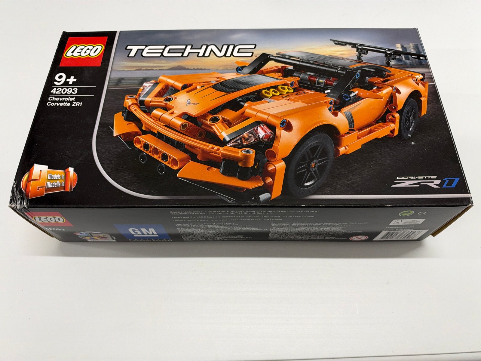 Lego Technic 42093 Chevrolet Corvette ZR1, Lego, Nieuw, Ophalen of Verzenden, Technic