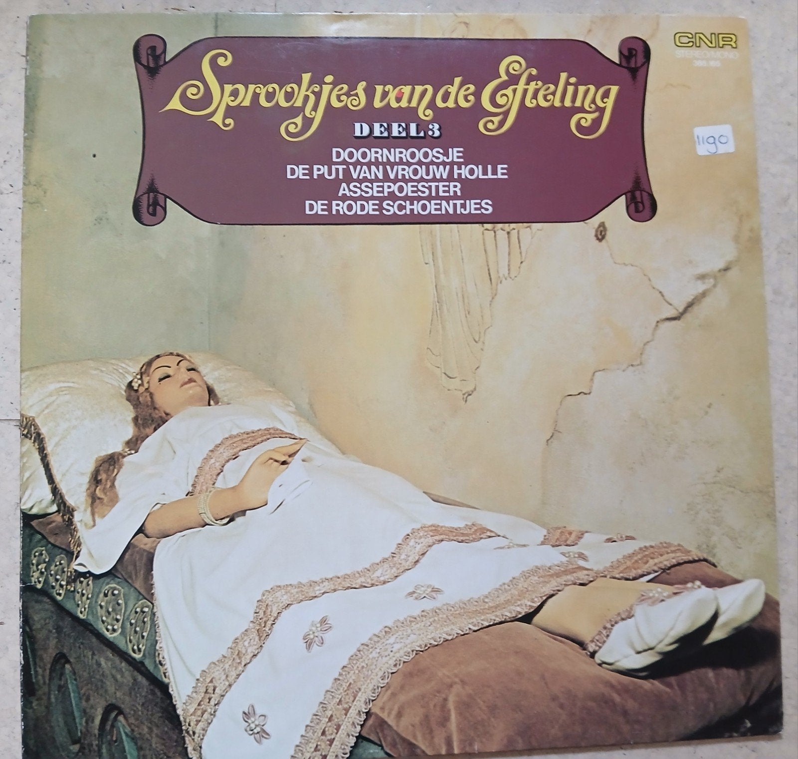 Sprookjes van de Efteling Deel 3 Vinyl LP, Boeken, Ophalen of Verzenden, Gelezen