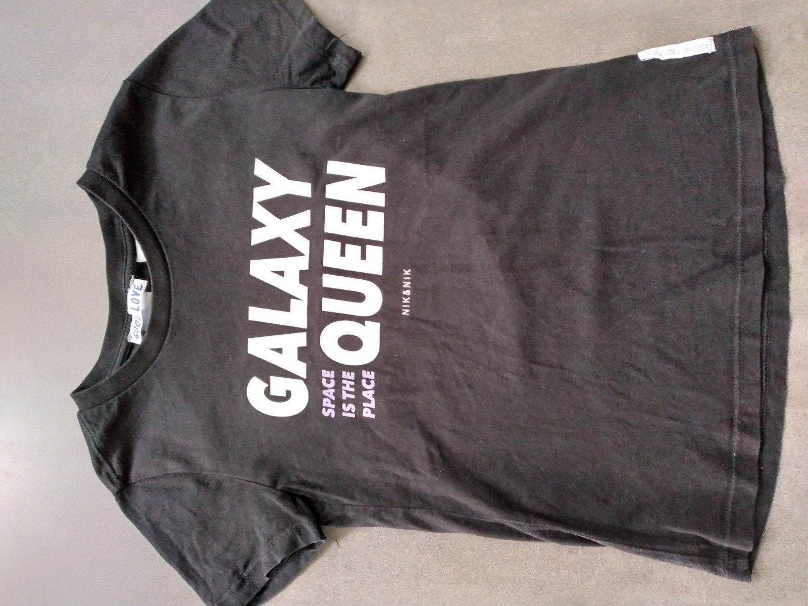 Nik&Nik Meisjes T-shirt 'Galaxy Queen' Maat 134, Ophalen