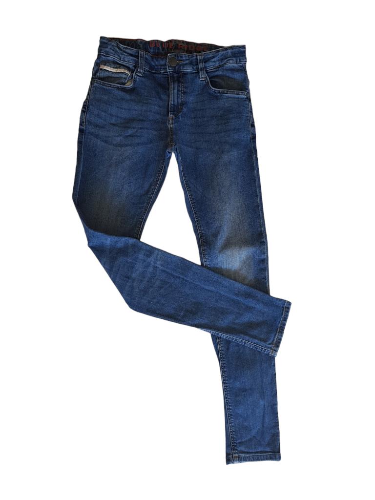 Geweldige blauwe BLUE RIDGE slim fit stretch jeans mt 158., Broek, Verzenden, Zo goed als nieuw, Blue Ridge