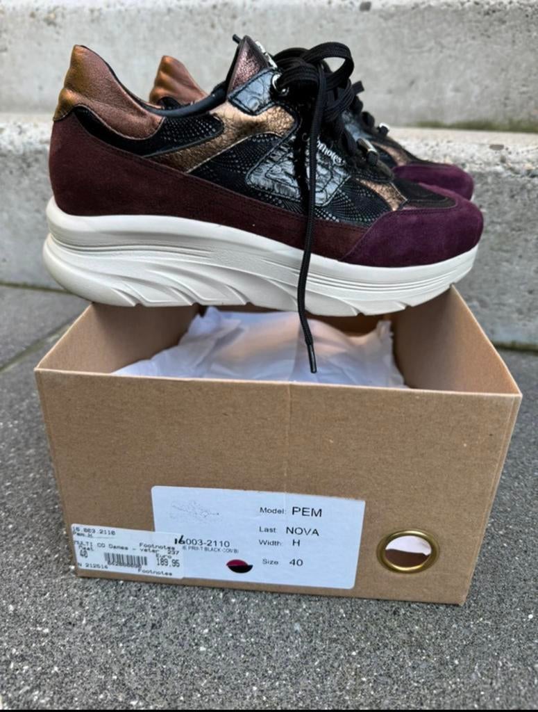 Footnotes Pem H sneakers maat 40, Kleding | Dames, Schoenen, Zwart, Nieuw, Ophalen of Verzenden, Sneakers of Gympen