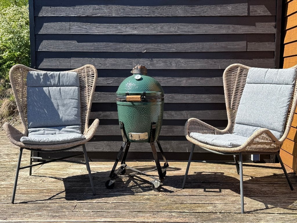 Big Green Egg Small Keramische Barbecue met Onderstel, Ophalen, Gebruikt, Big Green Egg, Met accessoires