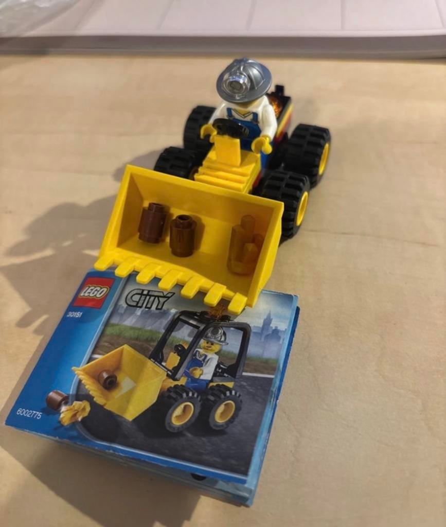 Lego city 30151 - Heftruck, Ophalen of Verzenden, Gebruikt, Losse stenen, Lego