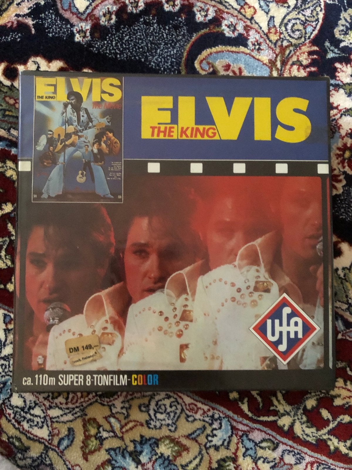 Elvis The King Super 8 Tonfilm - Kleur (ca. 110m), Audio, Tv en Foto, Filmrollen, Ophalen of Verzenden, 8mm film