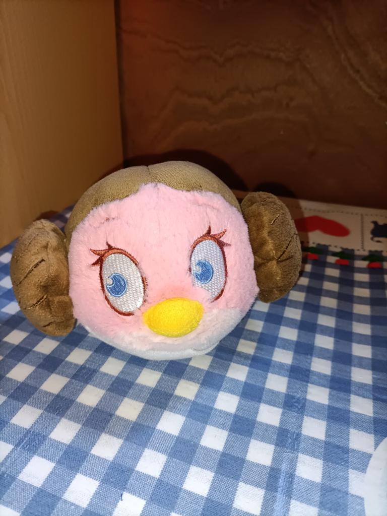 Angry birds space knuffeltje 16 cm x 10 cm, Ophalen of Verzenden, Zo goed als nieuw, Overige typen