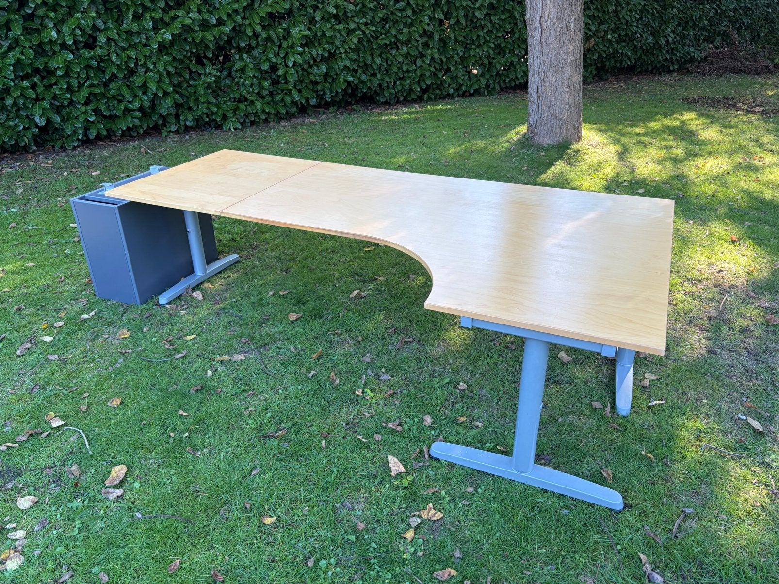 Hoekbureau Ikea, Ophalen, 160 cm, Gebruikt, Hout