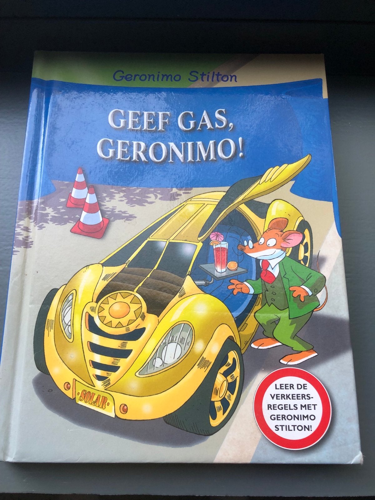 Geronimo Stilton - Geef Gas, Geronimo! (Kinderboek), Ophalen of Verzenden, Gelezen, Fictie algemeen