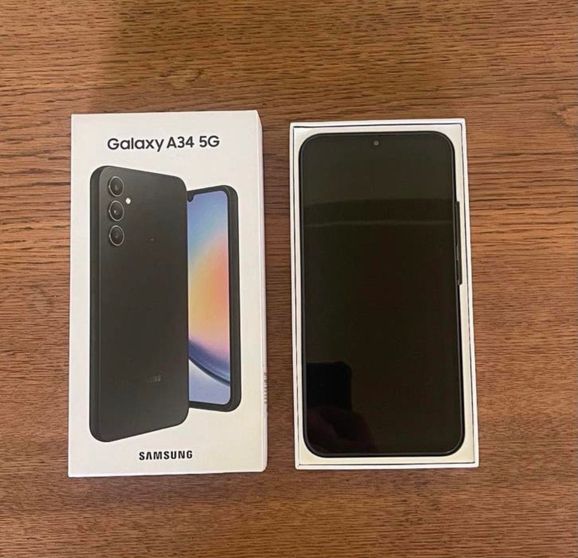Samsung Galaxy A34 5G Zwart - Zo goed als nieuw, Ophalen, Zwart, Touchscreen, Zo goed als nieuw