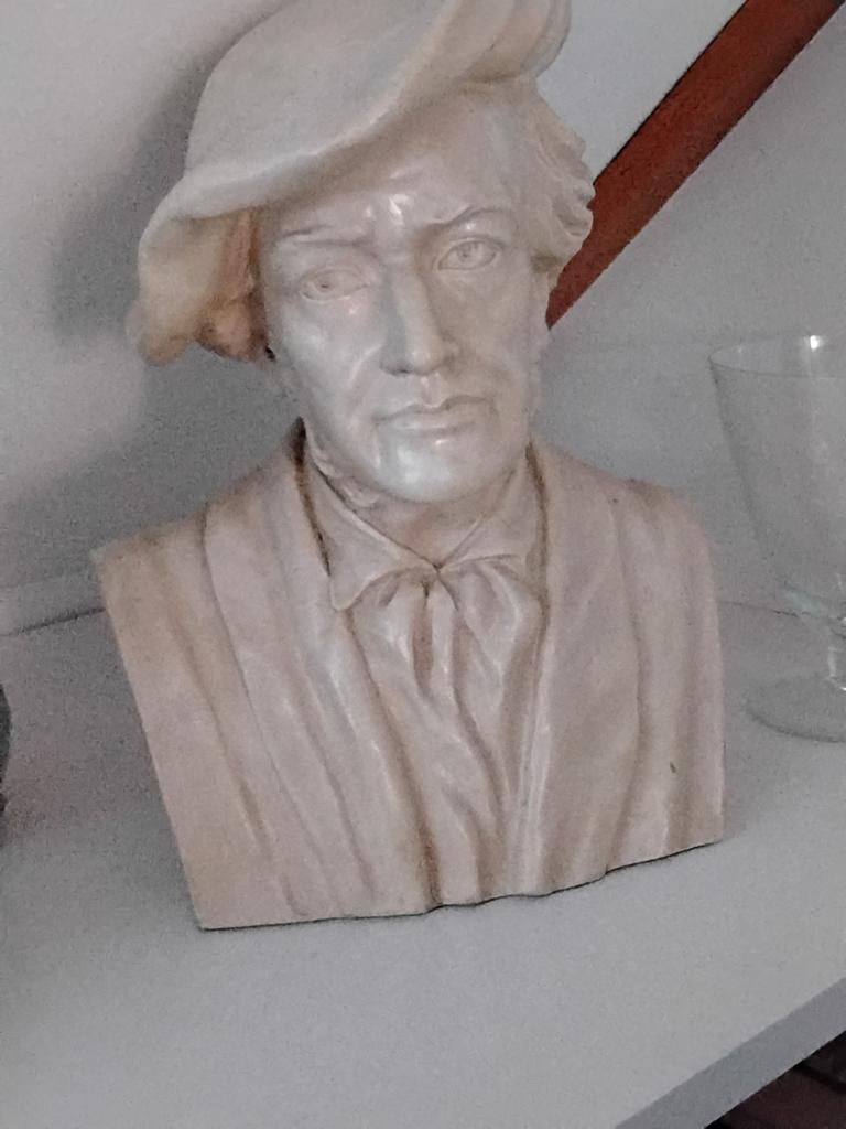 Mooi borstbeeld van Wagner, Ophalen of Verzenden, Zo goed als nieuw, Dier