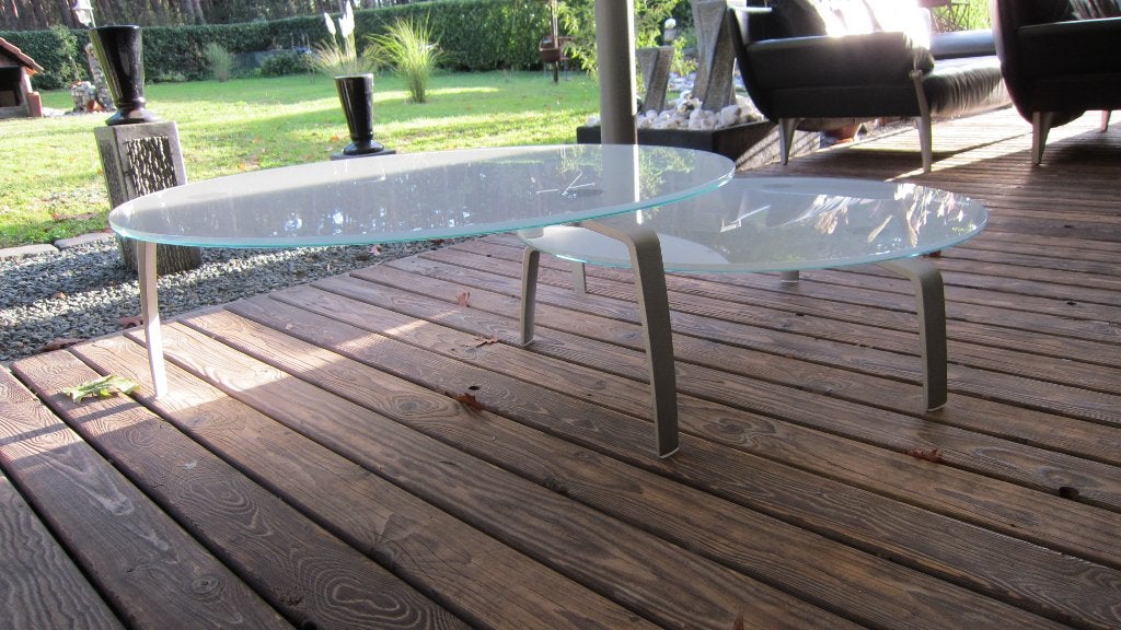 Design salontafels „Rolf Benz“ – Modell Big & Small, Ophalen, 50 tot 100 cm, Design, Rond