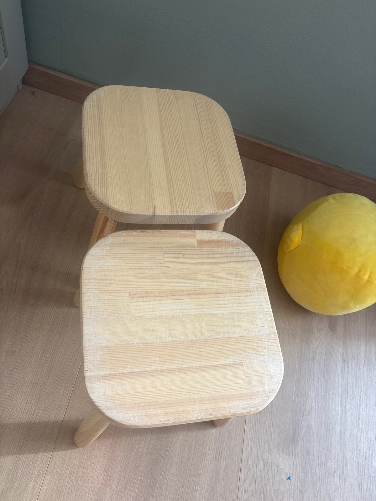 IKEA Flisat krukje - Zo goed als nieuw, Ophalen, Gebruikt, Hout
