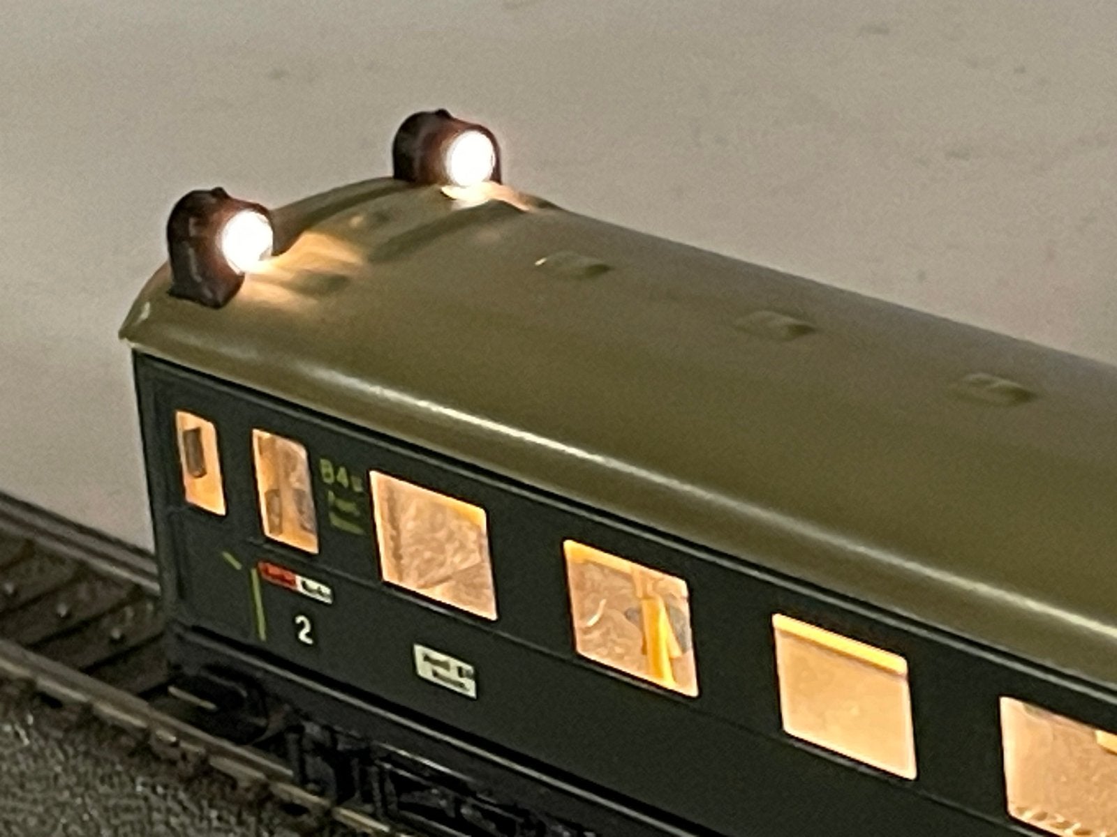 ** COLLECTORS ITEM ** Märklin 346/1 ** met VERLICHTING **, Wisselstroom, Wagon, Ophalen of Verzenden, Zo goed als nieuw