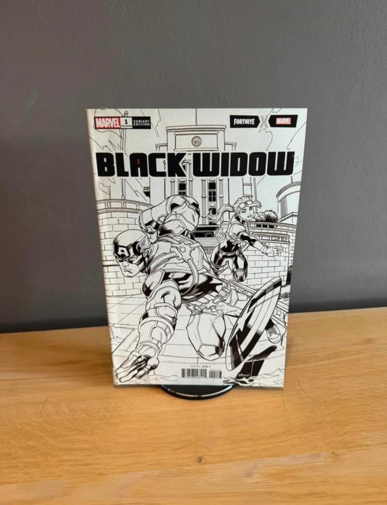 Black Widow #1 Variant Edition Marvel x Fortnite Comic, Boeken, Strips | Comics, Zo goed als nieuw, Eén comic, Amerika, Ophalen of Verzenden
