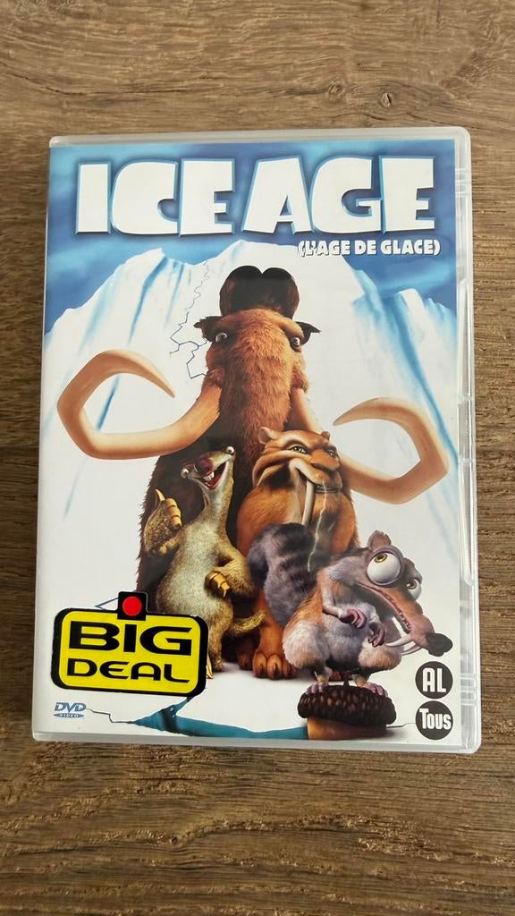 Dvd Ice Age, Cd's en Dvd's, Dvd's | Sport en Fitness, Cursus of Instructie, Voetbal, Alle leeftijden, Ophalen of Verzenden