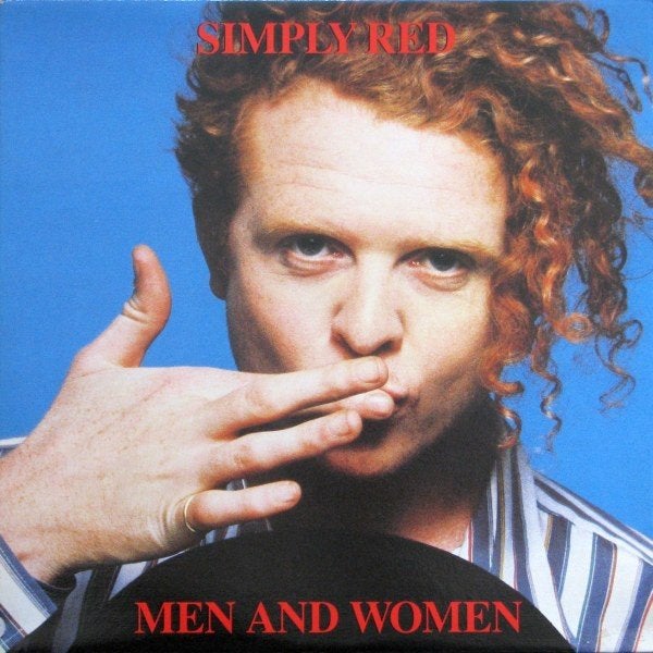 LP SIMPLY RED - MEN AND WOMEN ( Soulpop UK ), LP, Pop, Ophalen of Verzenden, Zo goed als nieuw