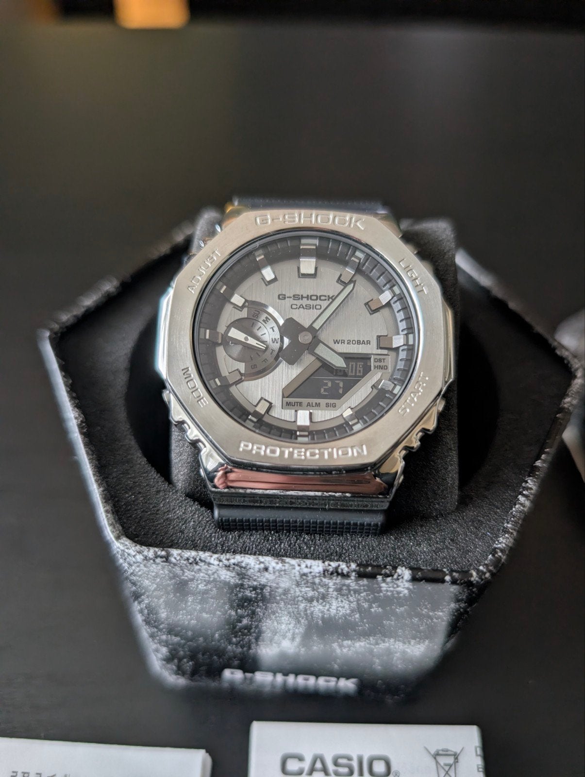 casio g shock gm 2100 NIEUW, Sieraden, Tassen en Uiterlijk, Casio, Kunststof, Polshorloge, Kunststof